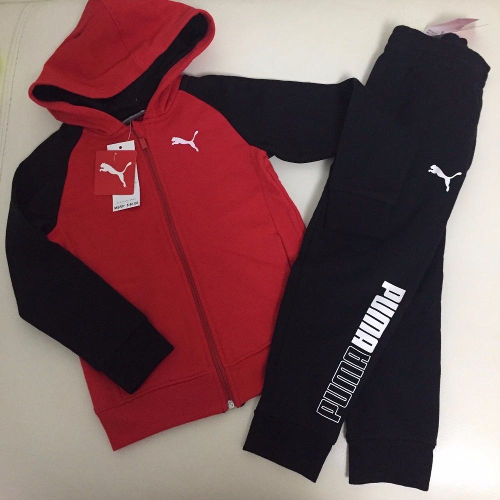 Puma warm hoodie active pants set 0064
